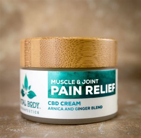 Post Pilates Relief Vital Body Muscle Joint Pain Relief Cbd Cream