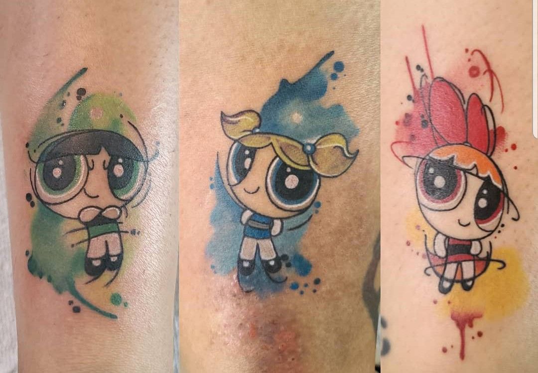 Powerpuff Girls Tattoo