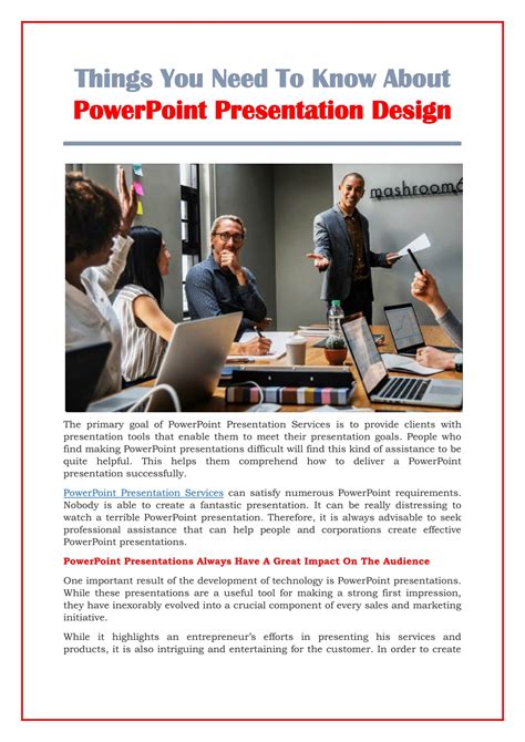 Ppt Things You Need To Know About Powerpoint Presentation Design