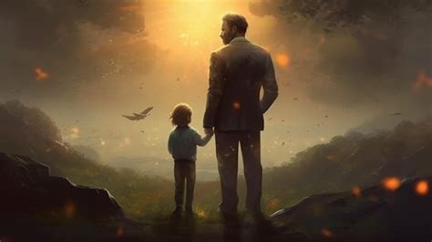 Premium Ai Image A Heartfelt Tribute To A Beloved Father