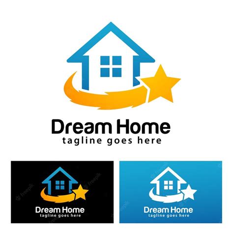 Premium Vector Dream Home Logo Design Template