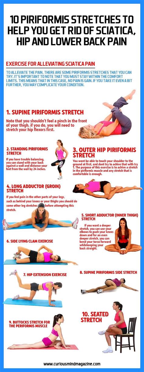 Printable Exercises For Sciatica Pain