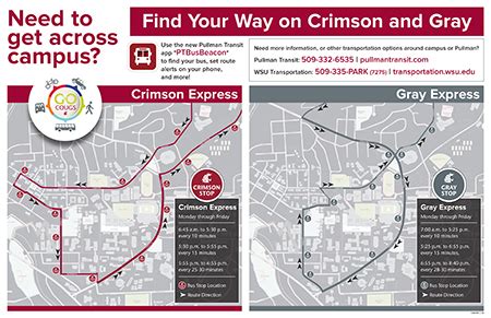 Ptbusbeacon App Plus Map Make Wsu Transportation Easier Wsu