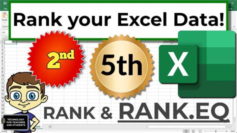 Rank Your Excel Data With The Rank Function