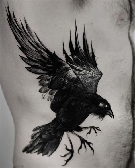 Raven Tattoo 30 Images That Will Prove This Bird Is Way Cooler Than