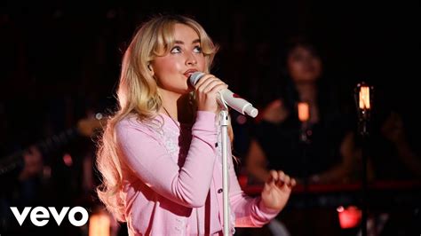 Sabrina Carpenter Bbc Edits Youtube Video Of Live Lounge Performance