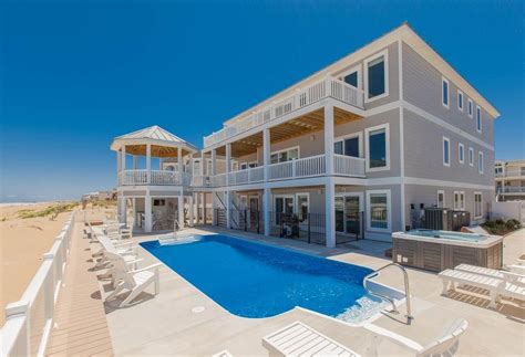 Seaside Serenade Is A Sandbridge Oceanfront Vacation Rental That Sleeps