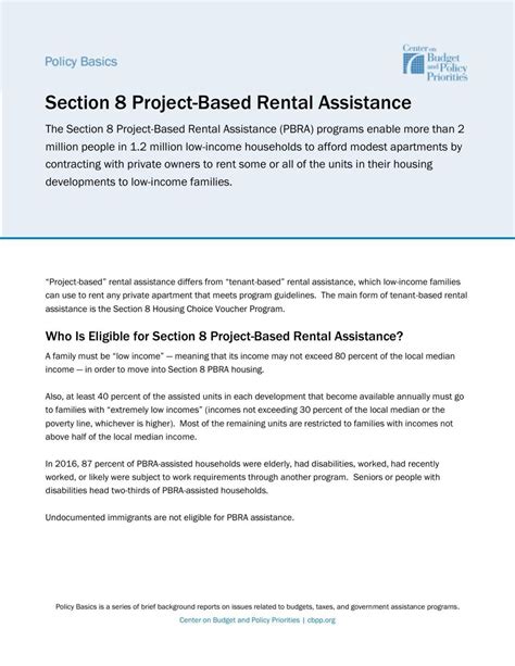 Section 8 Project Based Rental Assistance Postandcourier Com