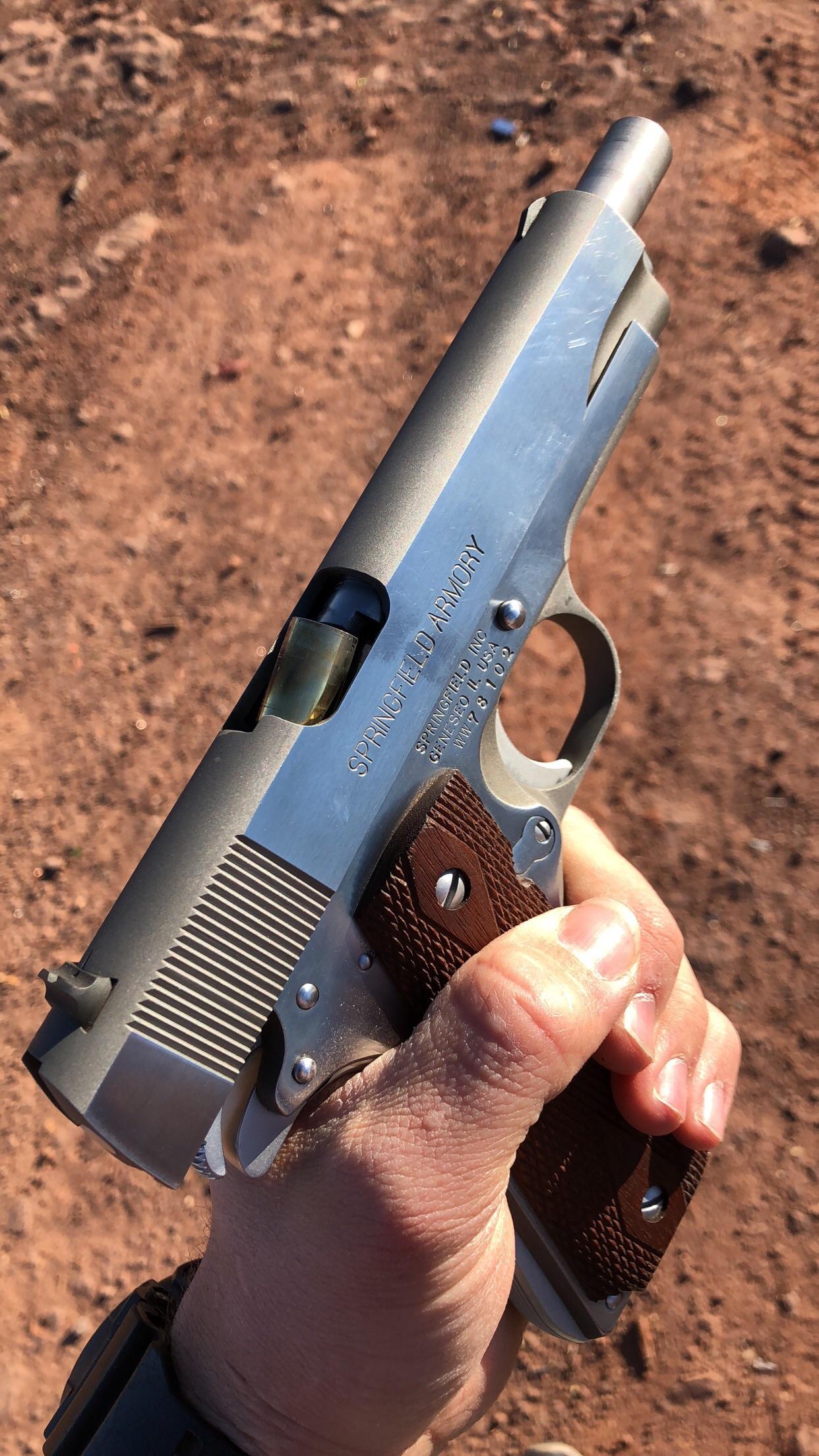 Shot My First 1911 Today And The Meme Is Real R Guns