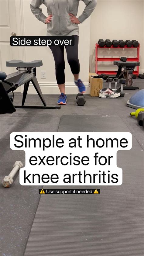 Simple At Home Exercise For Knee Arthritis Relief Artofit