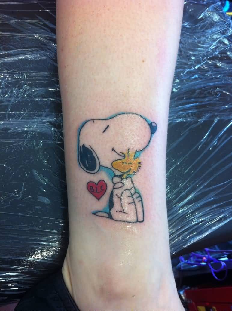 Snoopy Minimalism Small Tattoos Cool Small Tattoos Snoopy Tattoo