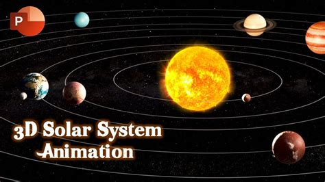 Solar System Animation In Powerpoint How To Create Solar System