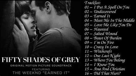 Songs On 50 Shades Of Grey