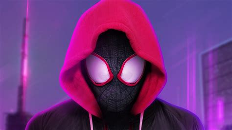 Spider Verse Miles Morales Into The Face