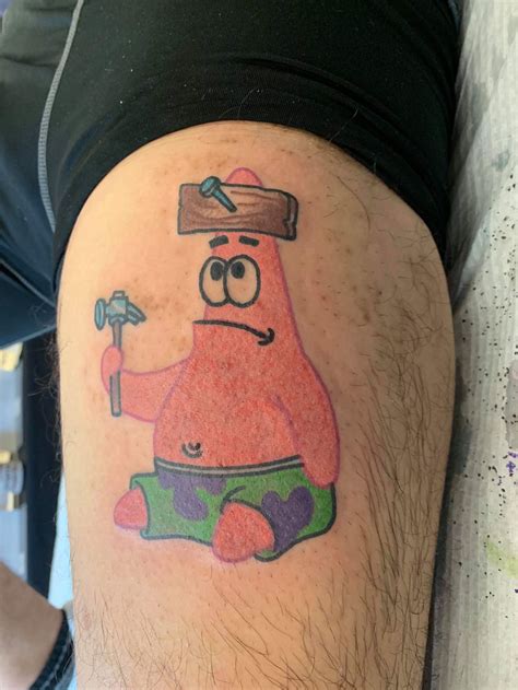 Spongebob Spongebob And Patrick Tattoo Spongebob Tattoo Spongebob