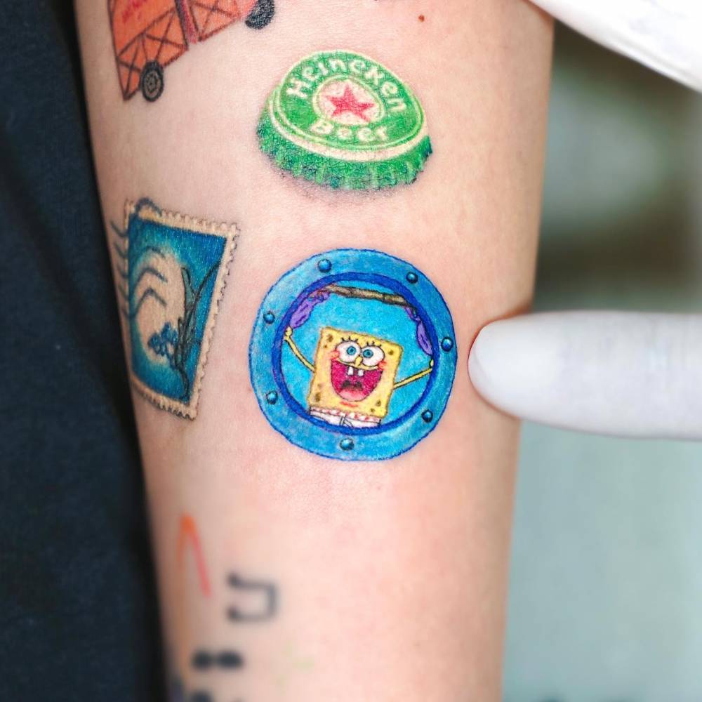 Spongebob Tattoo