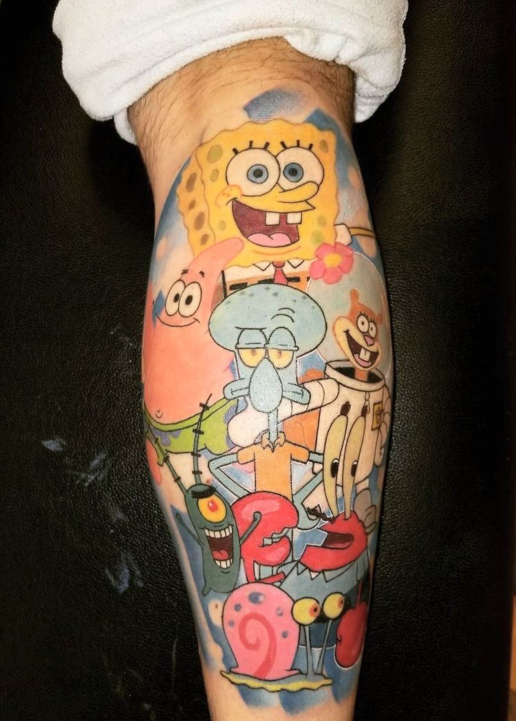 Spongebob Tattoos