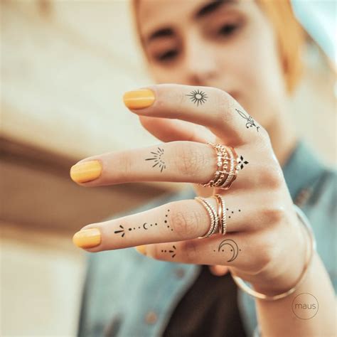 Star Finger Tattoo Finger Tattoos Tattoos For Women Finger Tattoo For Women