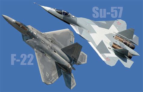 Sukhoi Su 57 Vs F 22 Raptor Lanetafreaks