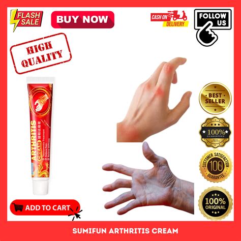 Sumifun Arthritis Cream Flash Sale Tenosynovitis Treatment Reduces