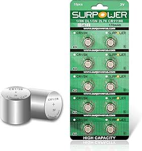 Surpower Cr1 3N 3V Lithium Battery 10 Pack 5 Year Warranty Buy