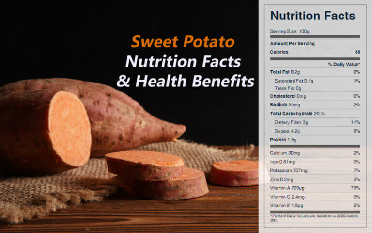 Sweet Potato Nutrition Facts Health Benefits Cookingeggs