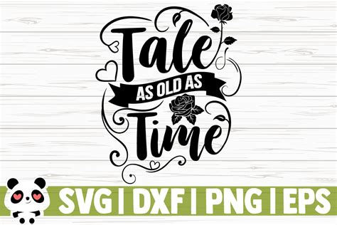 Tale As Old As Time Graphic By Creativedesignsllc Creative Fabrica