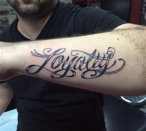 Tattoo Ideas Loyalty