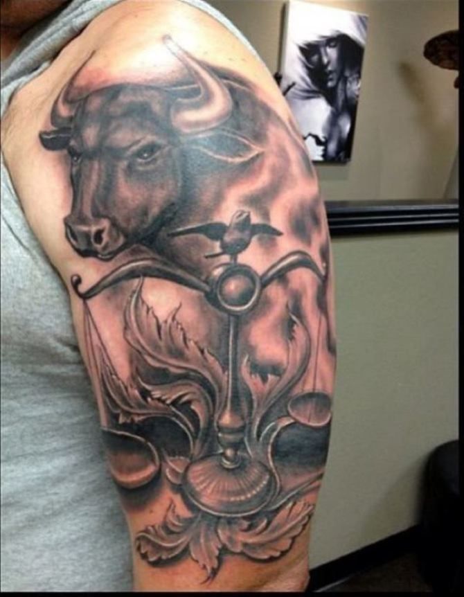 Taurus Zodiac Tattoos: 10+ Designs & Their Meaning