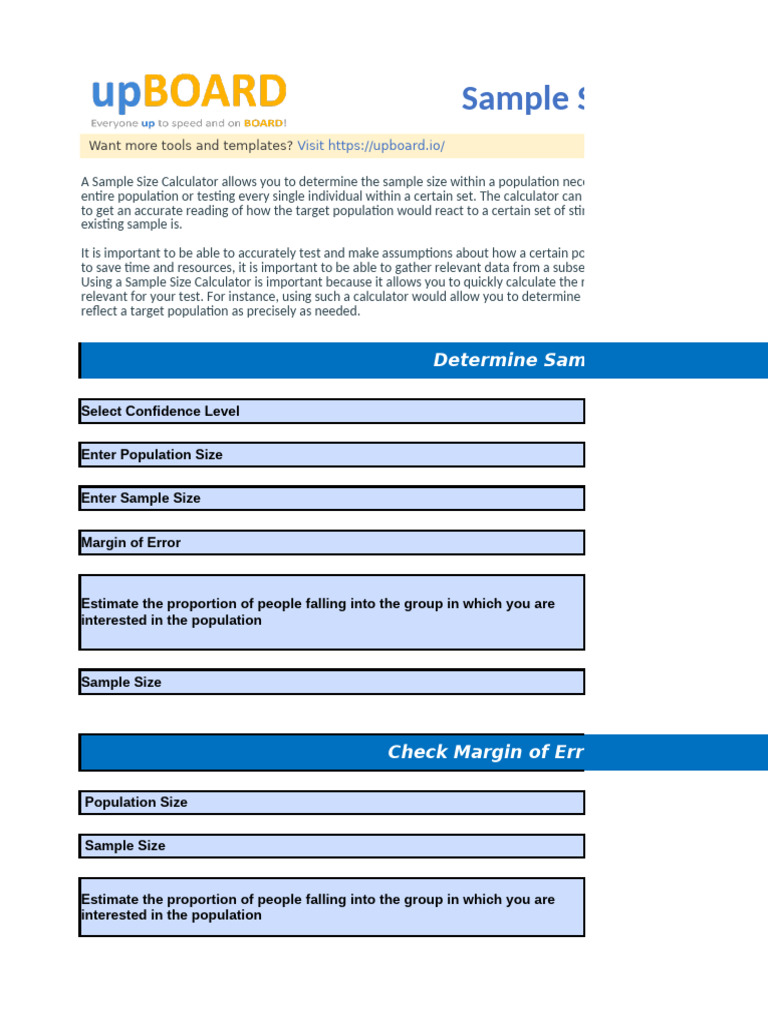 The Best Free Sample Size Calculator In 2024