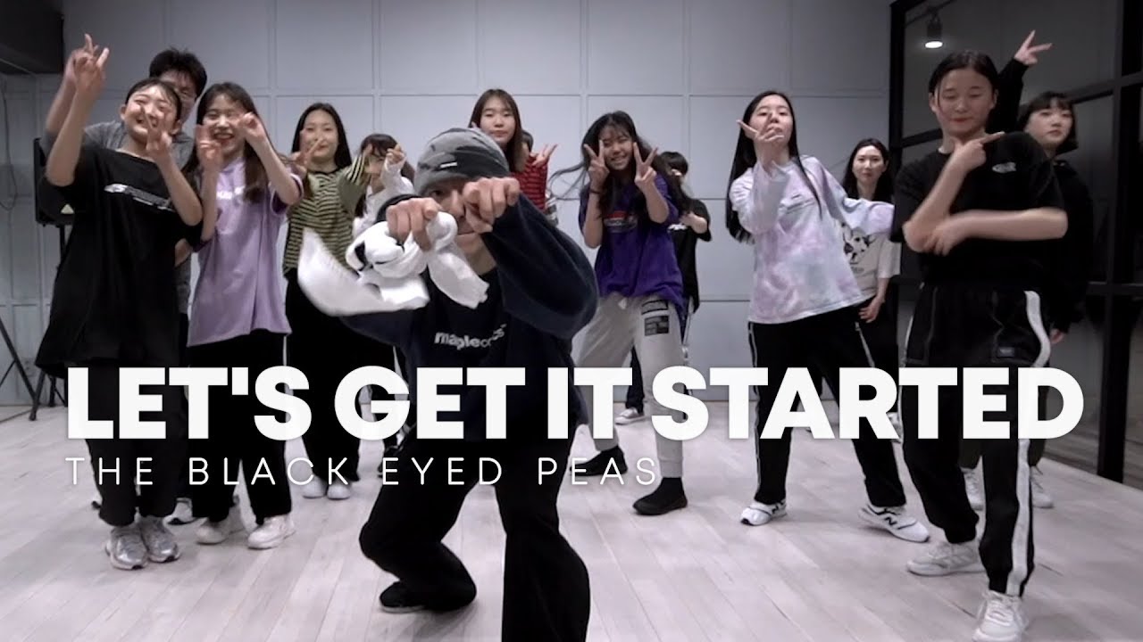 The Black Eyed Peas Let S Get It Started Lyrics Youtube