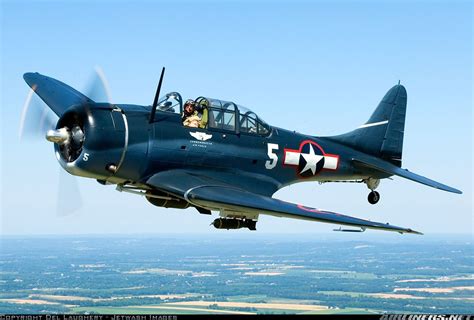 The Douglas Sbd Dauntless Was A World War Ii American Naval Scout Plane