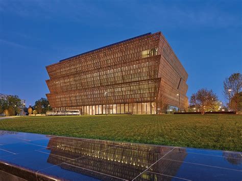 The National Museum Of African American History And Culture At Night