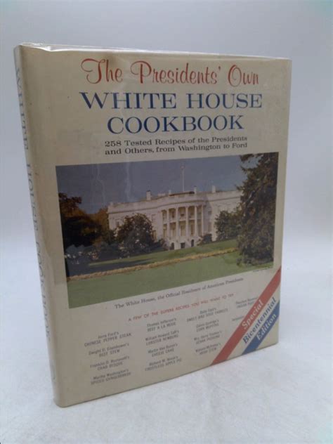 The Presidents Own White House Cookbook Etsy