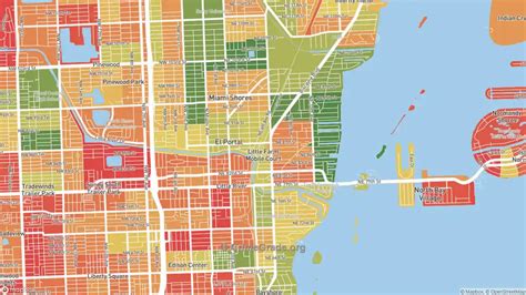 The Safest And Most Dangerous Places In Miami Shores Fl Crime Maps And Statistics Crimegrade Org