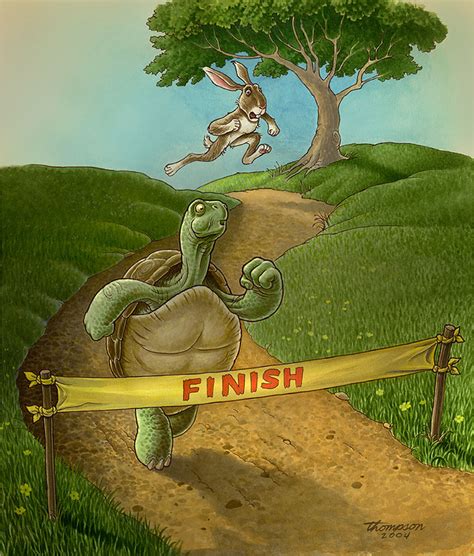 The Tortoise And The Hare On Behance