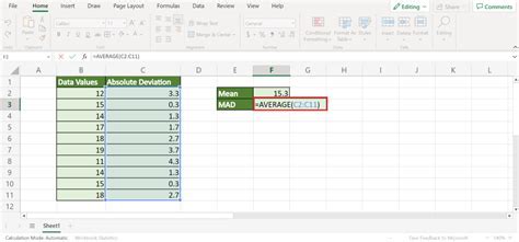 The Ultimate 5Step Guide To Creating Mean Absolute Deviation In Excel