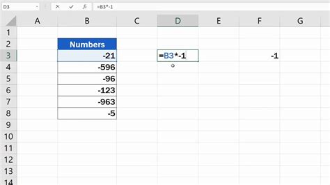 The Ultimate 5Step Guide To Making Negative Excel Values Positive Now