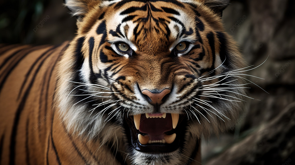 Tiger Roar Animal Wallpapers Background Wallpapers Angry Tiger