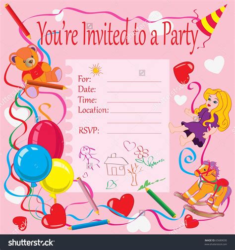 Tips On How To Make Your Own Birthday Invitation Invitation Card Party