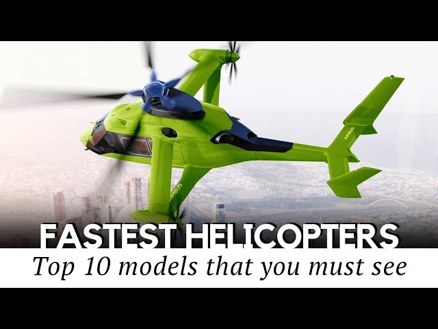 Top 10 Helicopters As Fast As Jet Aircraft Comparing Speed Records