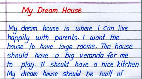 Top 33 O N V N Write About Your Dream House Si U Hay