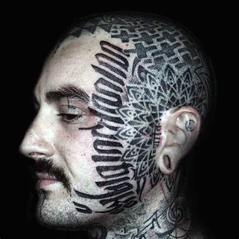 Top 90 Most Amazing Men S Face Tattoos 2020 Inspiration Guide