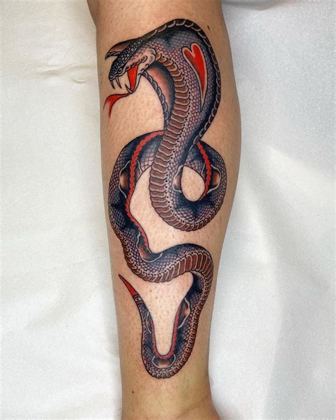 Traditional Cobra Tattoo