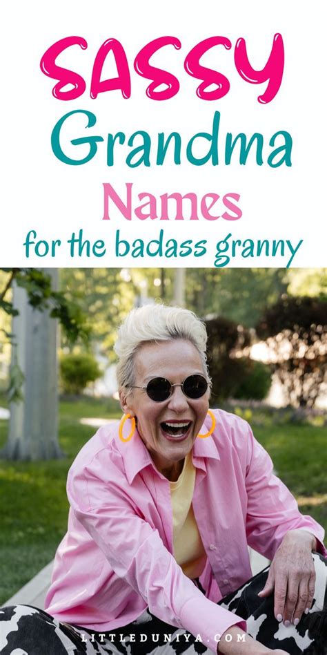 Trendy Grandma Names Different Names For Grandma Funny Names Cute