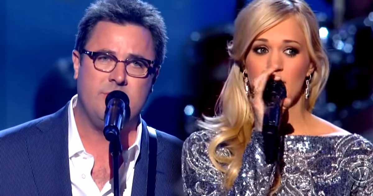 True Hd Carrie Underwood Vince Gill Duet How Great Thou Art Acm