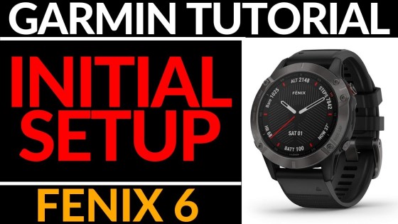 Tutorial Fenix 7 Pro Getting Started Pt 1 Initial Setup Youtube