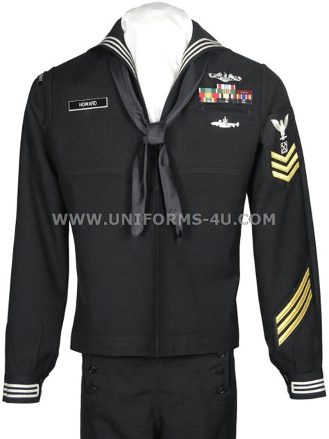 U S Navy Enlisted Service Dress Blue Uniform E1 E6