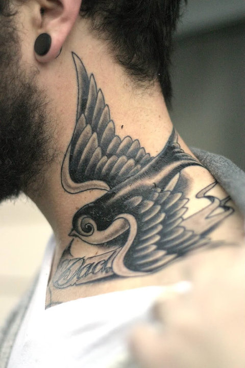 Ultimate Guide: Bird Neck Tattoo Designs Now