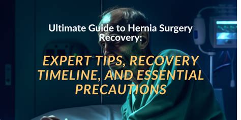 Ultimate Guide To Hernia Surgery Recovery Expert Tips Recovery